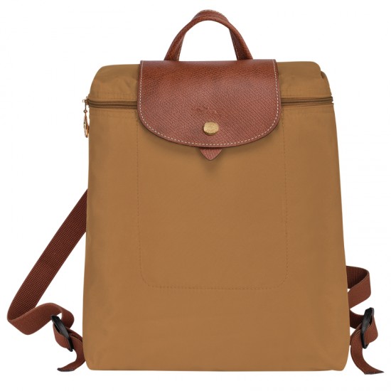 Longchamp Le Pliage Original M Backpack Fawn Women
