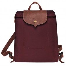 Longchamp Le Pliage Original M Backpack Burgundy Women