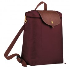 Longchamp Le Pliage Original M Backpack Burgundy Women