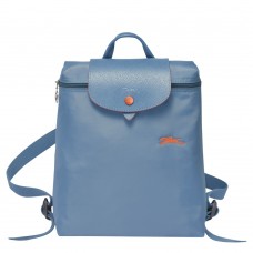 Longchamp Le Pliage Club Backpack Blue Mist 70th Anniversary Edition Women