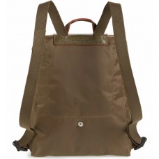 Longchamp Le Pliage Club Backpack Khaki 70th Anniversary Edition Women