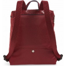 Longchamp Le Pliage Club Backpack Garnet Red 70th Anniversary Edition Women