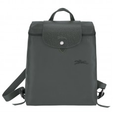 Longchamp Le Pliage Green M Backpack Recycled Canvas Graphite Women