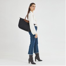 Longchamp Le Pliage Original L Tote Bag Recycled Canvas Black Women
