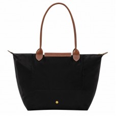 Longchamp Le Pliage Original L Tote Bag Recycled Canvas Black Women