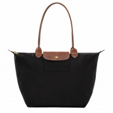 Longchamp Le Pliage Original L Tote Bag Recycled Canvas Black Women