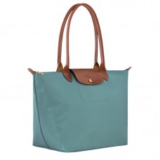 Longchamp Le Pliage Original L Tote Bag Eucalyptus Recycled Canvas Women