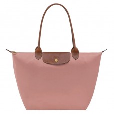Longchamp Le Pliage Original L Tote Bag Pink Tea Recycled Canvas Women