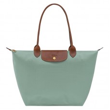 Longchamp Le Pliage Original L Tote Bag Celadon Recycled Canvas Women