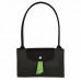 Longchamp Le Pliage Green L Tote Bag Recycled Canvas Black Women