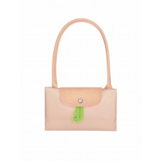 Longchamp Le Pliage Green L Tote Bag Recycled Canvas Fleurs Women