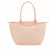 Longchamp Le Pliage Green L Tote Bag Recycled Canvas Fleurs Women