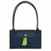 Longchamp Le Pliage Green L Tote Bag Recycled Canvas Navy Women