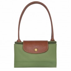 Longchamp Le Pliage Original M Tote Bag Recycled Canvas Lichen Women