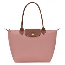 Longchamp Le Pliage Original M Tote Bag Pink Tea Recycled Canvas Women