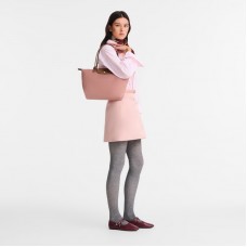 Longchamp Le Pliage Original M Tote Bag Pink Tea Recycled Canvas Women