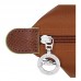 Longchamp Le Pliage Green M Tote Bag Recycled Canvas Cognac Women